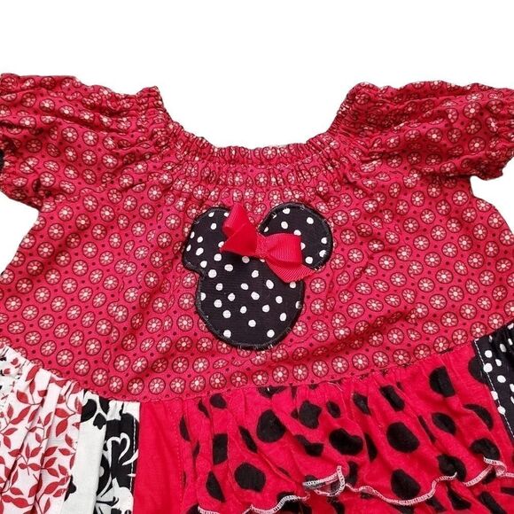 ROBIN'S NEST ORIGINALS Custom Minnie Dress- Size 4T - Picture 4 of 6
